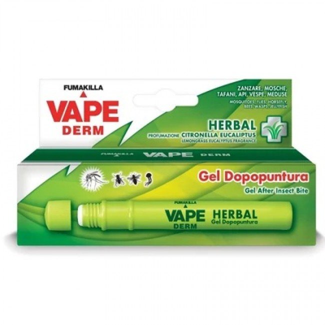 Vape derm herbal csípés utáni gél eukaliptusz és citromfű kivonattal 10ml
