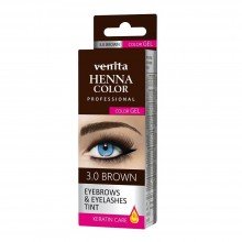 Venita henna color gyógynövényes szemöldök festék 3.0 barna 15g