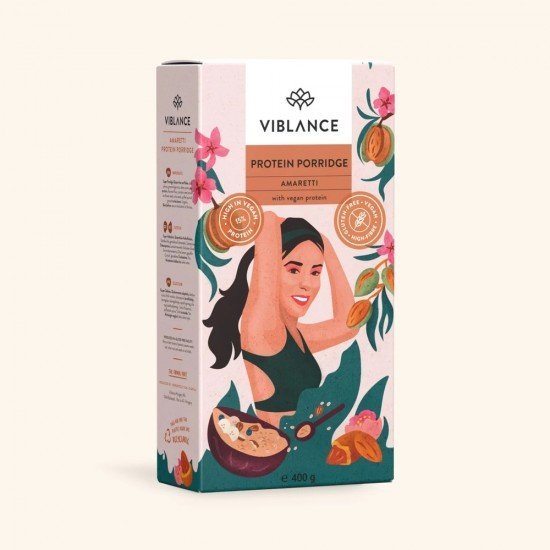 Viblance proteinkása amaretti 400g