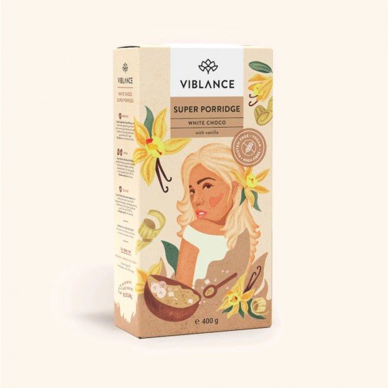 Viblance szuperkása white choco 400g