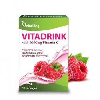 Vitadrink elektrolit italpor vitaminokkal 88 g 10 csomag