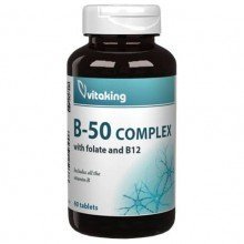 Vitaking b-50 complex vitamin kapszula 60db