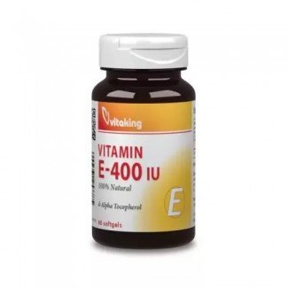 Vitaking e-vitamin 400NE gélkapszula 120db