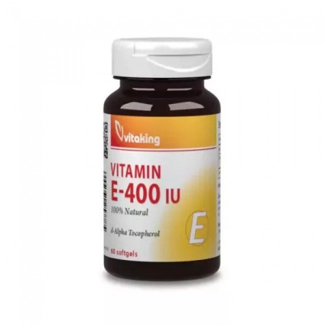 Vitaking  e-vitamin 400NE gélkapszula 120db