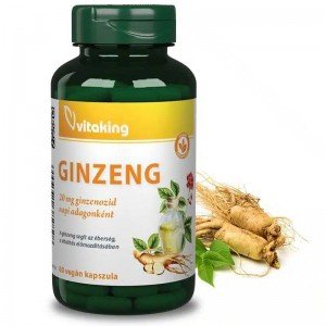 Vitaking Ginzeng kivonat 100mg kapszula 60db