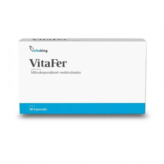 Vitaking VitaFer Mikrokapszulás vas kapszula 30db