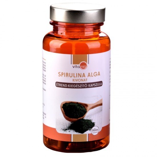 Vitamed spirulina alga kapszula 60db Vitamed spirulina alga kapszula 60db