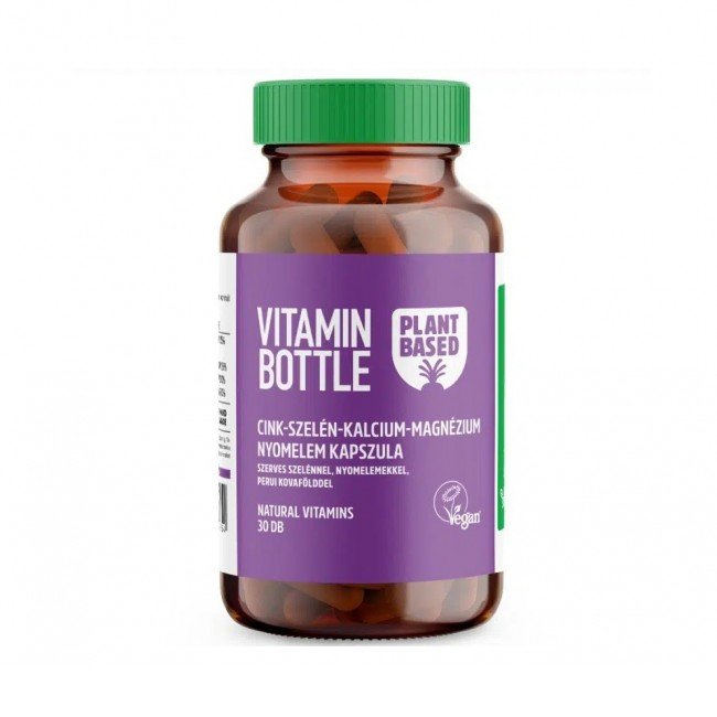 Vitamin Bottle cink-szelén-kalcium-magnézium kapszula 30db