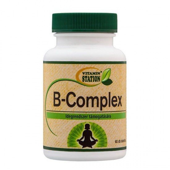 Vitamin station b-Complex tabletta 60db