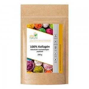 Viva natura 100% hidrolizált marhakollagén peptid édesítő nélkül 250g Viva natura 100% hidrolizált marhakollagén peptid édesítő nélkül 250g