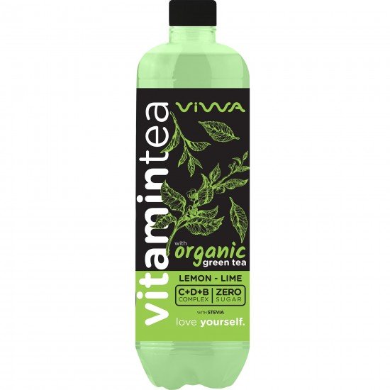 Viwa vitamin zöld tea citrom-lime 600ml