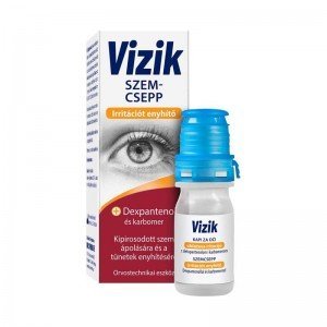 Vizik szemcsepp irritációt enyhítő 10ml