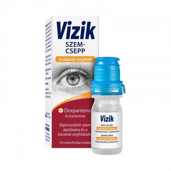 Vizik szemcsepp irritációt enyhítő 10ml