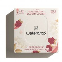 Waterdrop microdrink flair málna, bodzavirág, hársfavirág ízesítéssel 12db