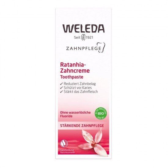 Weleda fogkrém ratanhia 75ml