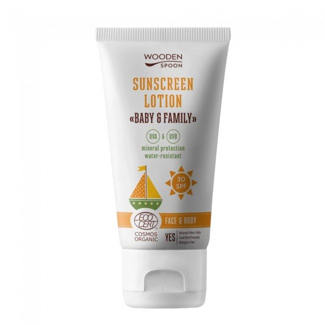 Wooden spoon bio naptej és testápoló spf 30 150ml Wooden spoon bio naptej és testápoló spf 30 150ml