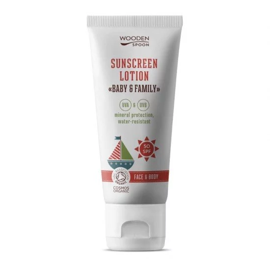 Wooden spoon bio naptej és testápoló spf 50 100ml Wooden spoon bio naptej és testápoló spf 50 100ml