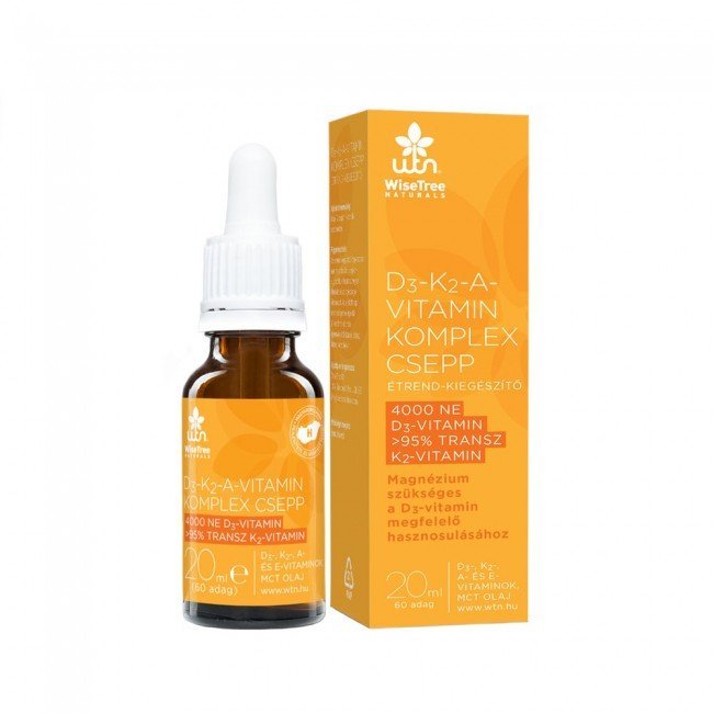 WTN D3-K2-A-vitamin komplex csepp 20ml WTN D3-K2-A-vitamin komplex csepp 20ml