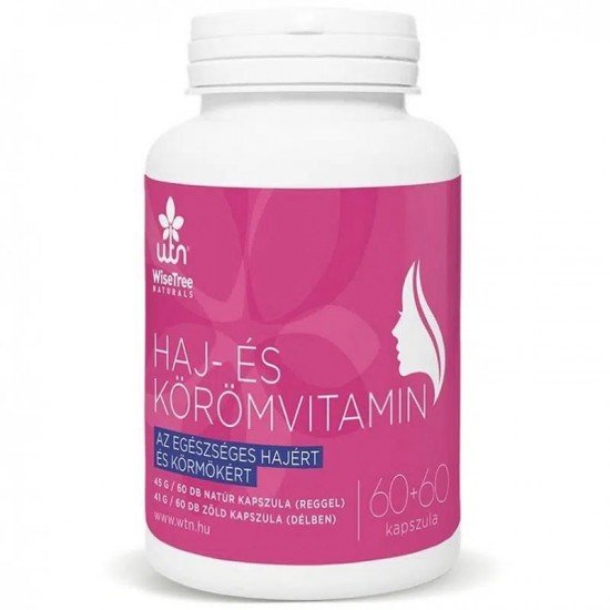 Wtn haj- és körömvitamin kapszula 60+60db