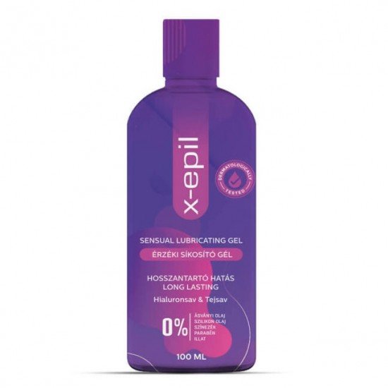 X-Epil érzéki síkosító gél 100ml X-Epil érzéki síkosító gél 100ml