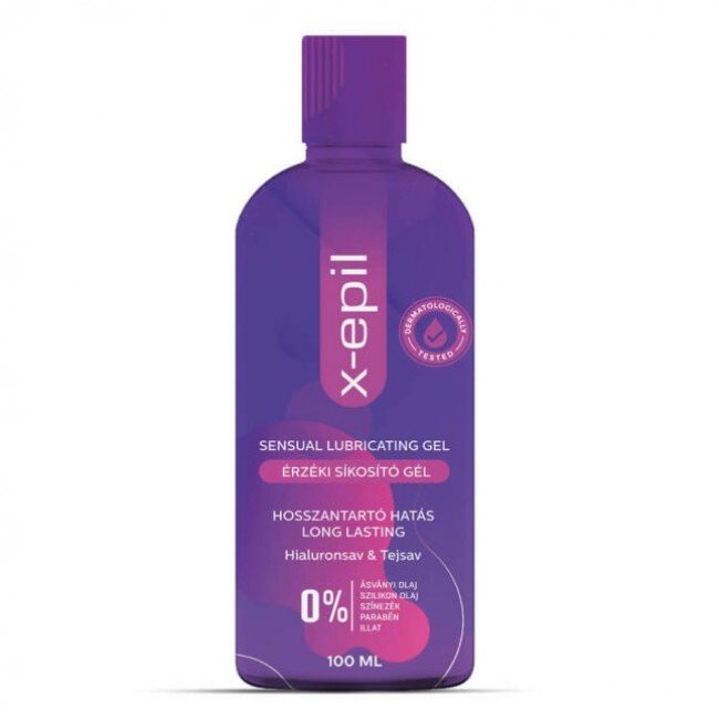 X-Epil érzéki síkosító gél 100ml X-Epil érzéki síkosító gél 100ml