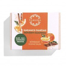 Yamuna szappan dobozos növényi narancs-fahéjas 100g