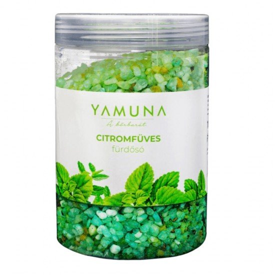 Yamuna tégelyes fürdősó citromfüves 1000g