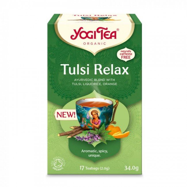 Yogi bio pihentető tulsi tea 17filter