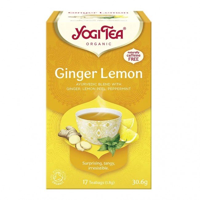 Yogi bio tea citromos gyömbér 17x1,8g 31g