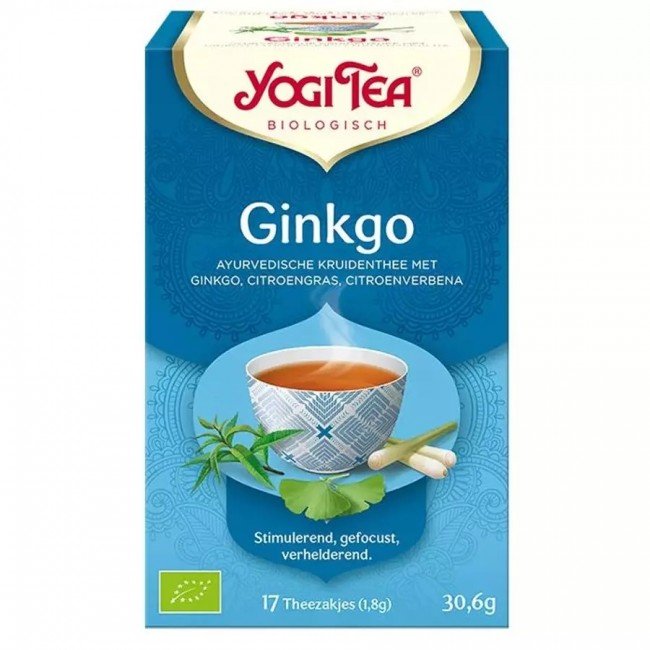 Yogi bio tea ginkgo 17x1,8g 31g
