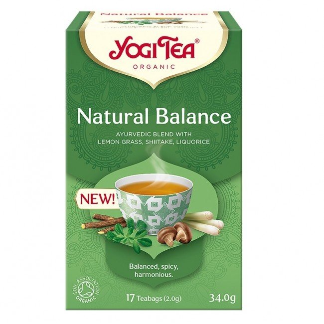 Yogi bio tea természetes egyensúly 17db