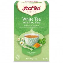 Yogi tea fehér tea aloe verával bio 17x1.8g 17db