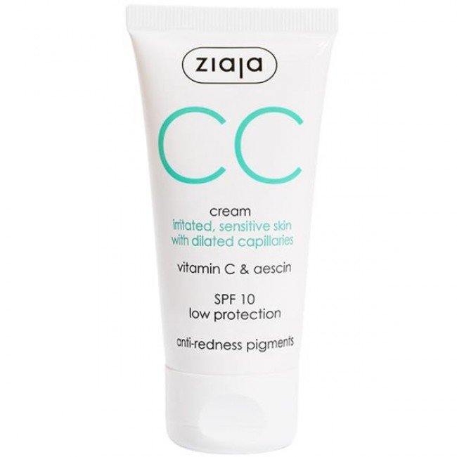 Ziaja cc krém érzékeny irritált kitágult hajszáleres bőrre 50ml