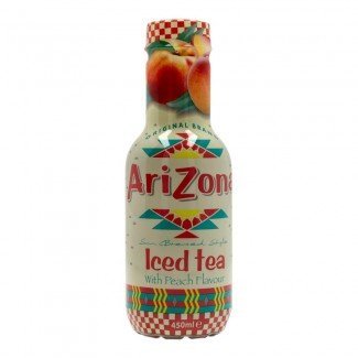 Arizona fekete tea barack 450ml