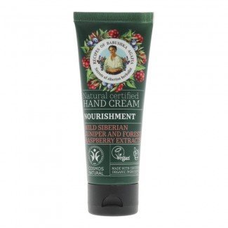 Babushka Agafia bio kézkrém tápláló vad szibériaiboróka és erdeimálna kivonattal 75ml