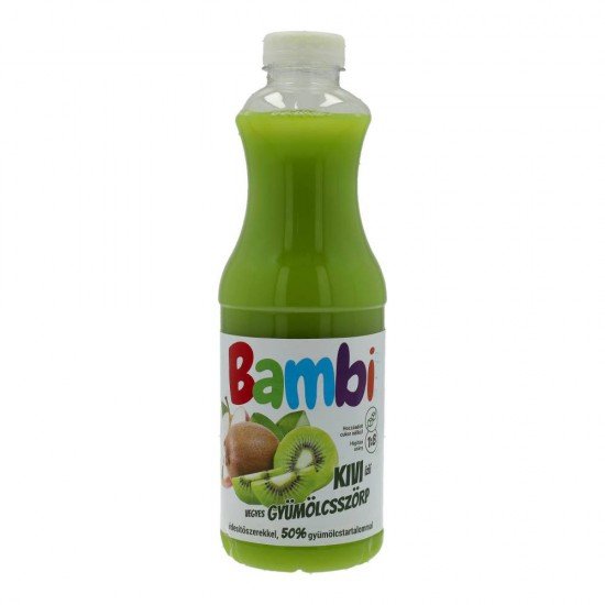 Bambi light gyümölcsszörp kivi 1000ml Bambi light gyümölcsszörp kivi 1000ml