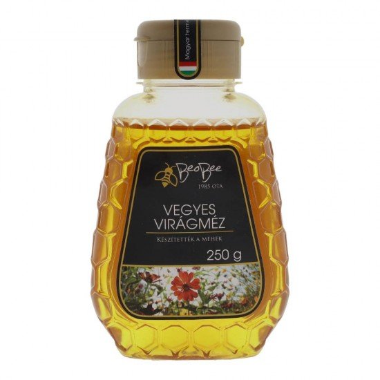 Beobee vegyes virágméz tubusos 250g Beobee vegyes virágméz tubusos 250g