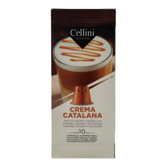 Cellini crema catalana kávé kapszula 10db Cellini crema catalana kávé kapszula 10db