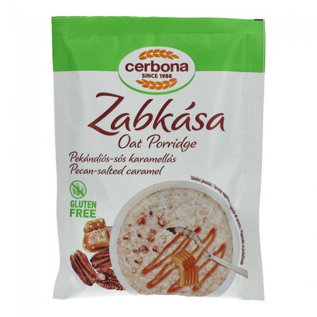 Cerbona zabkása pekán-sós karamell 50g