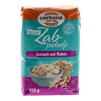 Cerbona zabpehely instant 450g