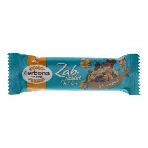 Cerbona zabszelet diós 40g