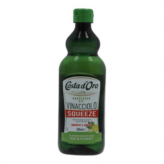 Costa doro squeeze szőlőmag olaj 500ml