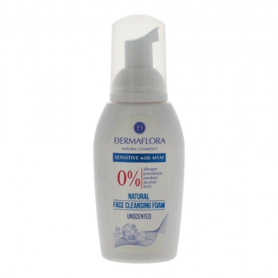 Dermaflora 0% arctisztító hab sensitive with msm 100ml Dermaflora 0% arctisztító hab sensitive with msm 100ml