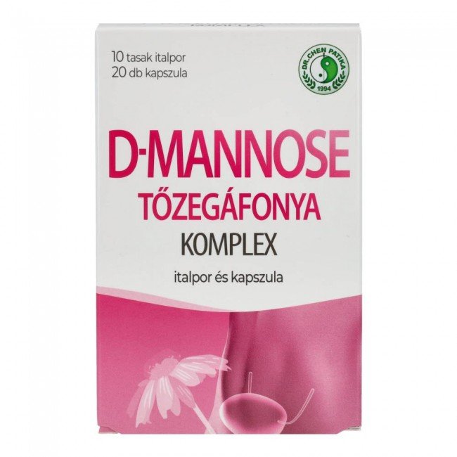 Dr.chen d-mannose italpor+kapszula 10+20db 30db