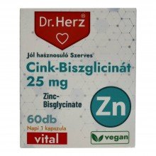 Dr.Herz cink biszglicinát kapszula 60db