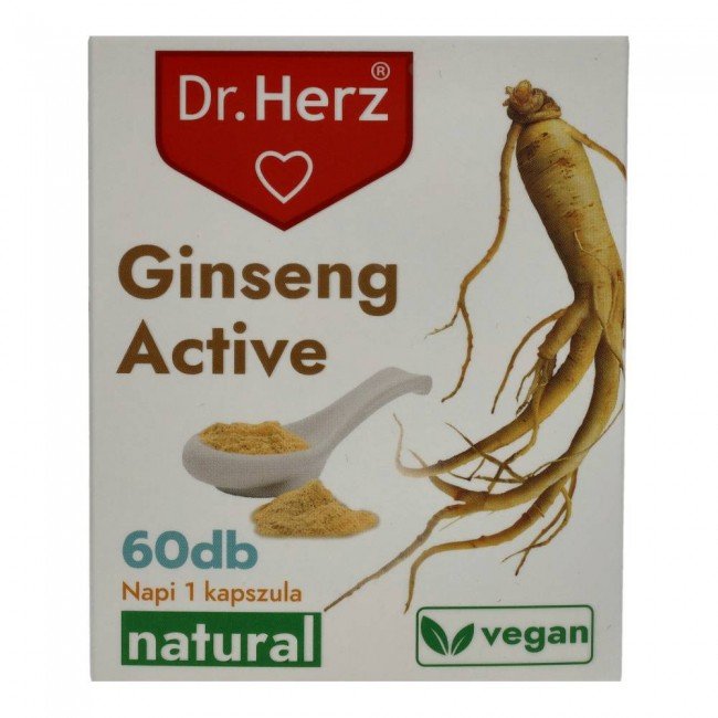Dr.Herz ginseng active kapszula 60db