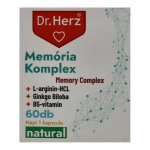 Dr.Herz memória komplex kapszula 60db
