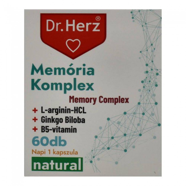 Dr.Herz memória komplex kapszula 60db