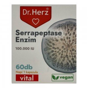 Dr.Herz serrapeptase enzim kapszula 60db