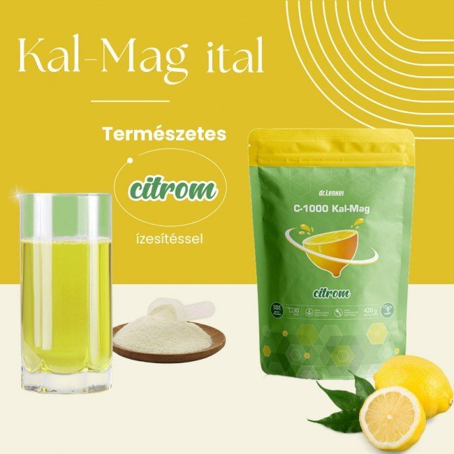 Dr.Lenkei C-1000 Kal-Mag Citrom 420g